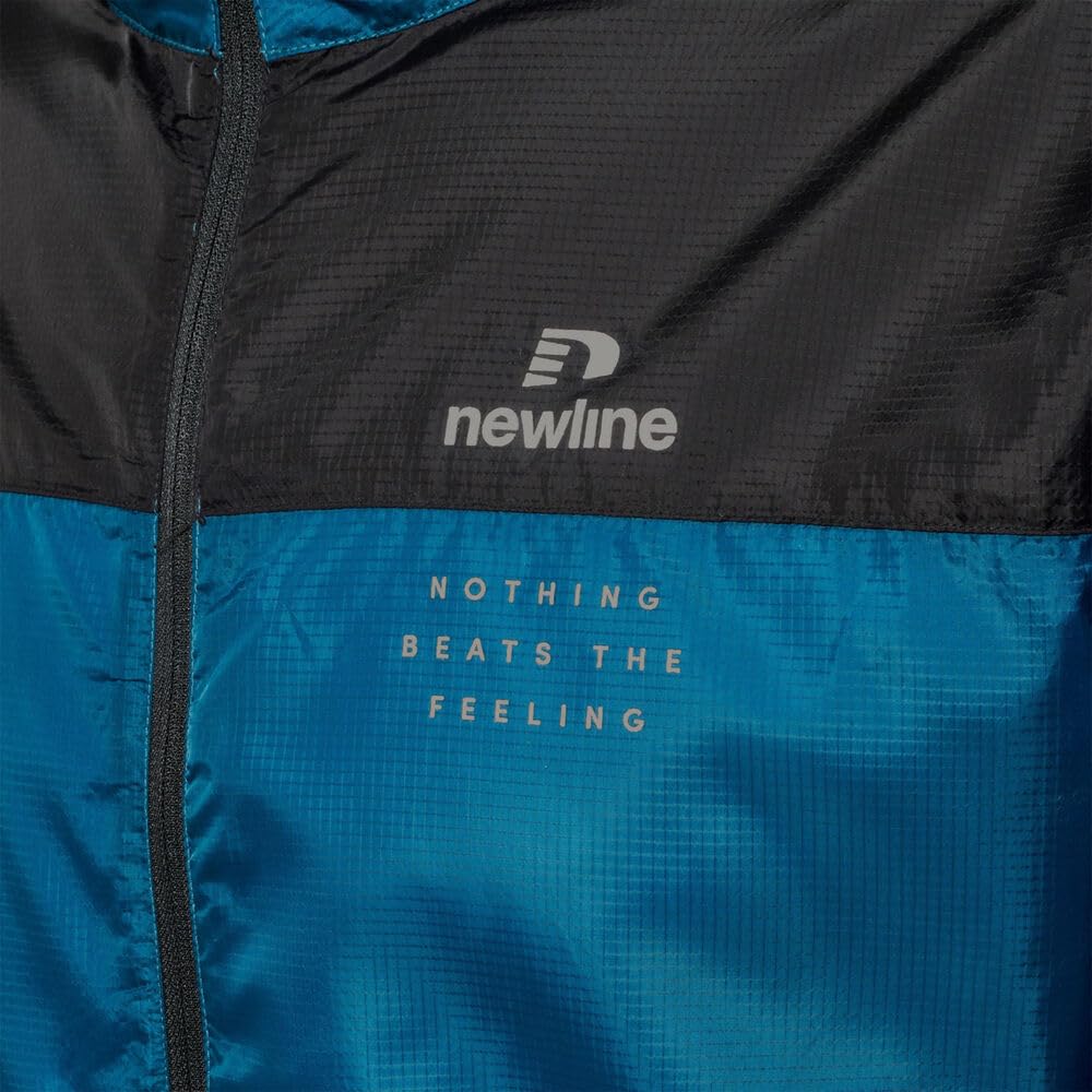 NewLine Herren Denton Jacket Laufbekleidung Laufjacke Majolica Blue - Blau M