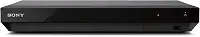Sony UBP-X700U 4K Ultra HD Home Theater Blu-ray DVD Player 4K upscaling, HDR10, áudio de alta resolução, Dolby Digital TrueHD/DTS, Dolby Vision, com cabo HDMI incluído, modelo 2025