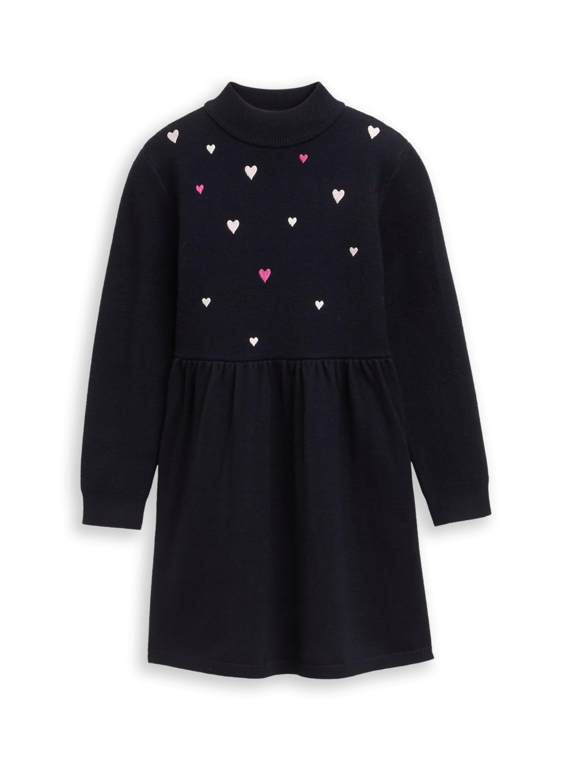 TOM TAILOR Mädchen 1048693 Kinder Mini-Strickkleid mit Stickerei