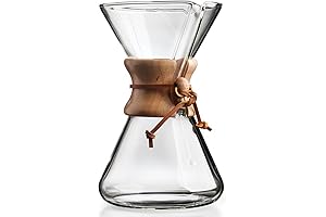 Chemex® Glass Series - 8 Cup Pour-Over Coffee Maker