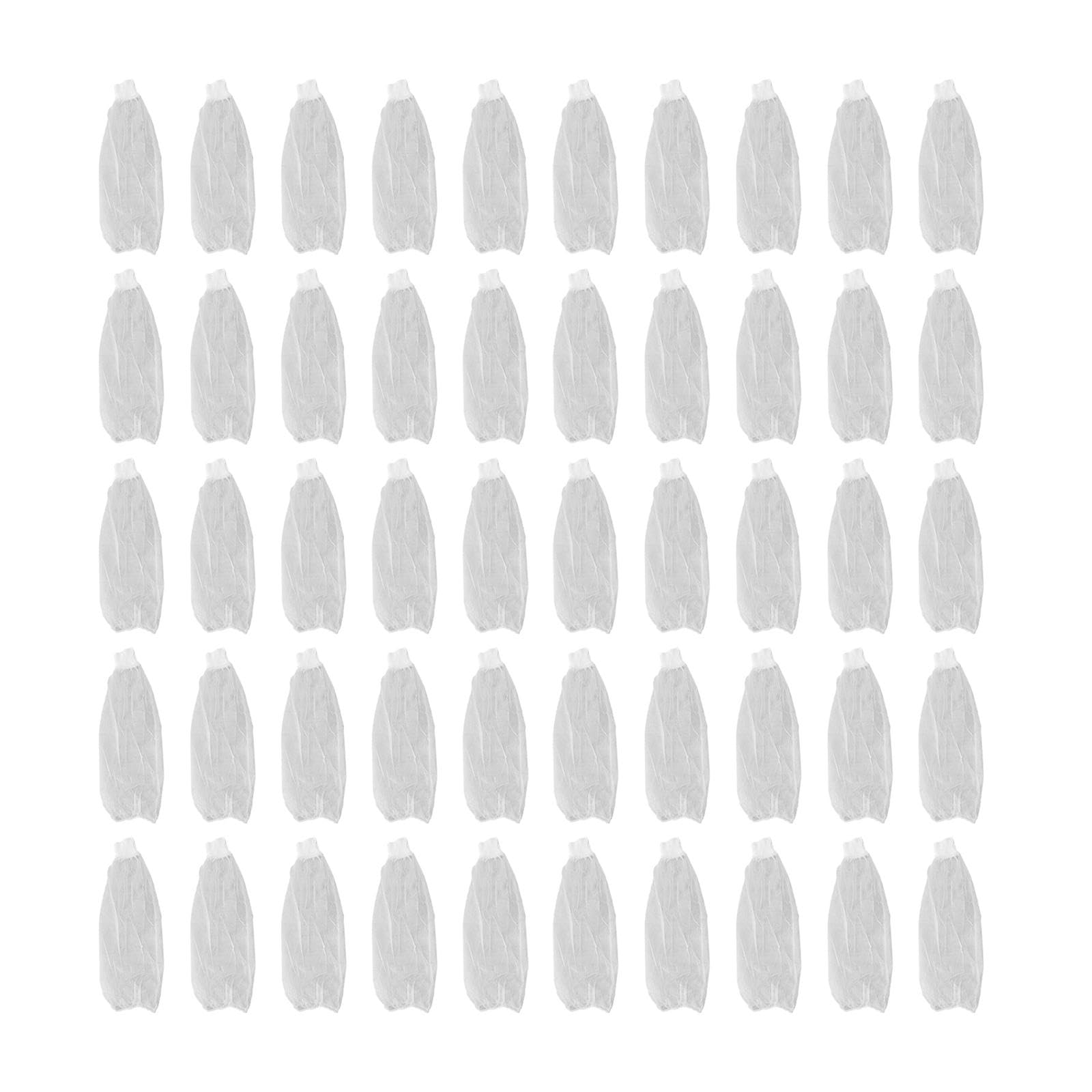 100 Manchons de Protection pour Les Bras, Idéaux pour Les Salons de Beauté et Les Buffets à Domicile.