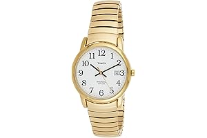 Timex Men's Easy Reader Gold Watch - Precision Timekeeping, Classic Design