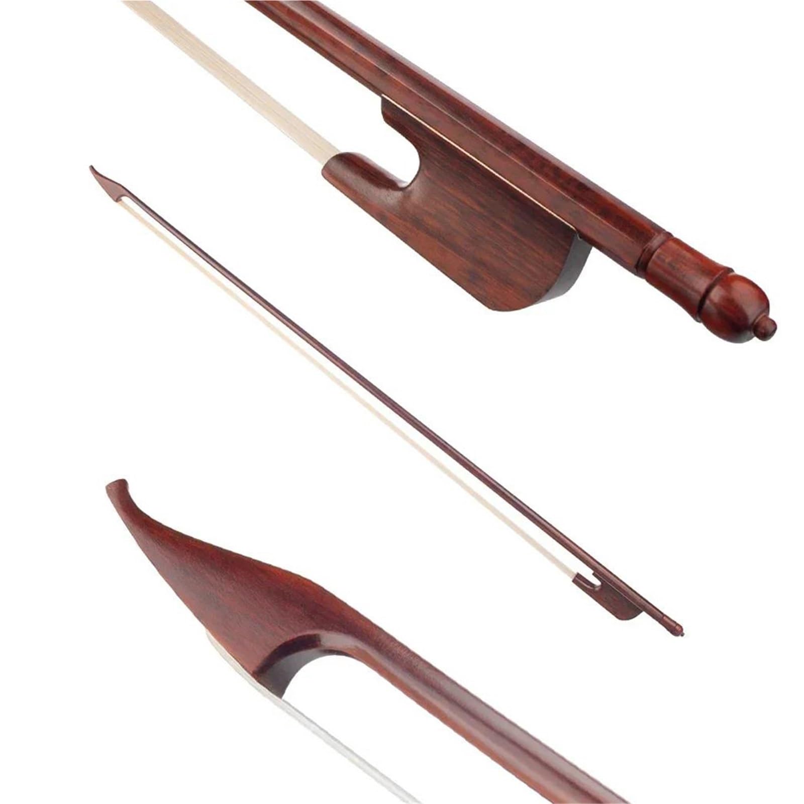 Geigenbogen 4/4 Violinbögen Weißes Rosshaar Gut Ausbalanciert Für Musikliebhaber Professionelle Leistung