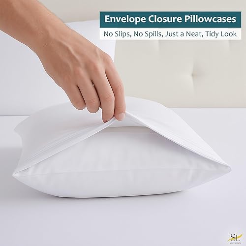 Miniatura 6 de Juego de sábanas de microfibra para autocaravana, 72 x 80 pulgadas, color blanco sólido, sábanas para campistas, caravanas y remolques de viaje, de