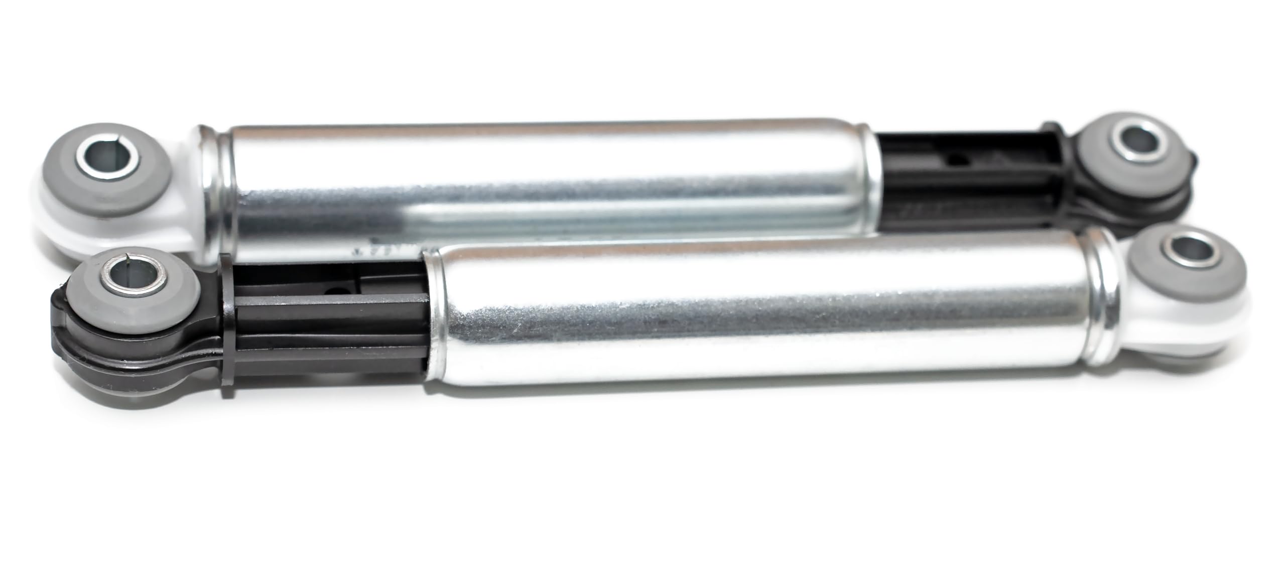Amortiguador universal de alta calidad para lavadoras, fuerza 120N, diámetro del orificio de 8 mm, compatible con Miele, Bosch, Siemens, Whirlpool (2 unidades)
