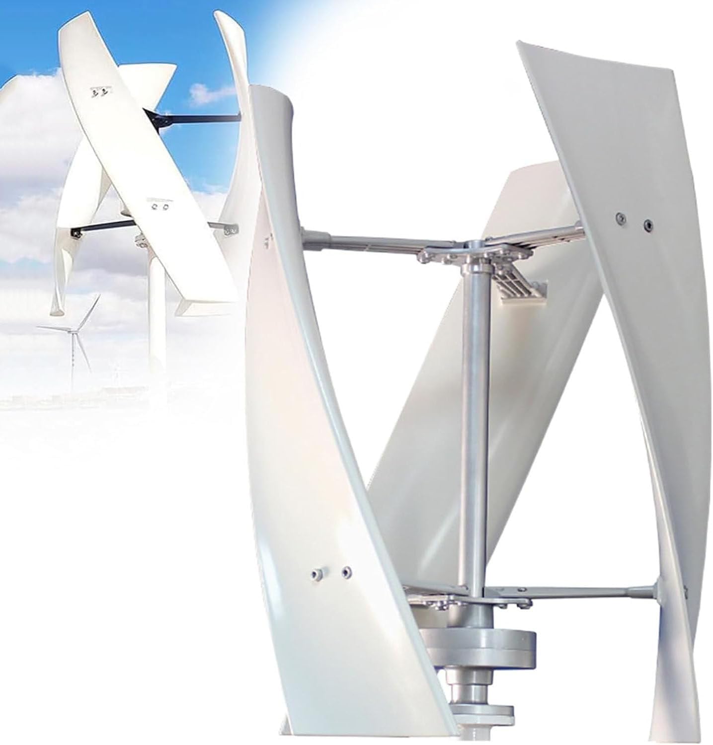 Alternative Energy System Wind Turbine Kit with Permanent Magnet Generator and Controller for Renewable Power Generation