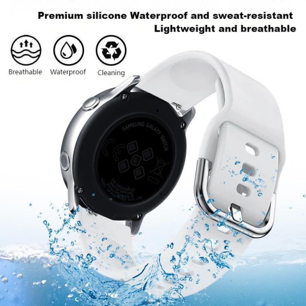 Sportowy pasek 18 mm, do Huawei Watch GT 5, GT4 Pro 42, 41 mm, silikonowy pasek sportowy, zapasowy pasek do zegarka OPPO Watch X2 mini, do Ticwatch C2, różowe złoto