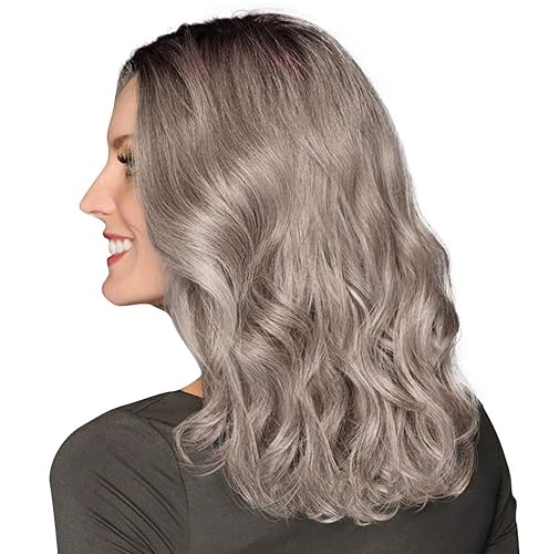 Miniatura 2 de Raquel Welch Peluca ondulada de 14 pulgadas, parte superior de la cabeza, galleta RL1923SS
