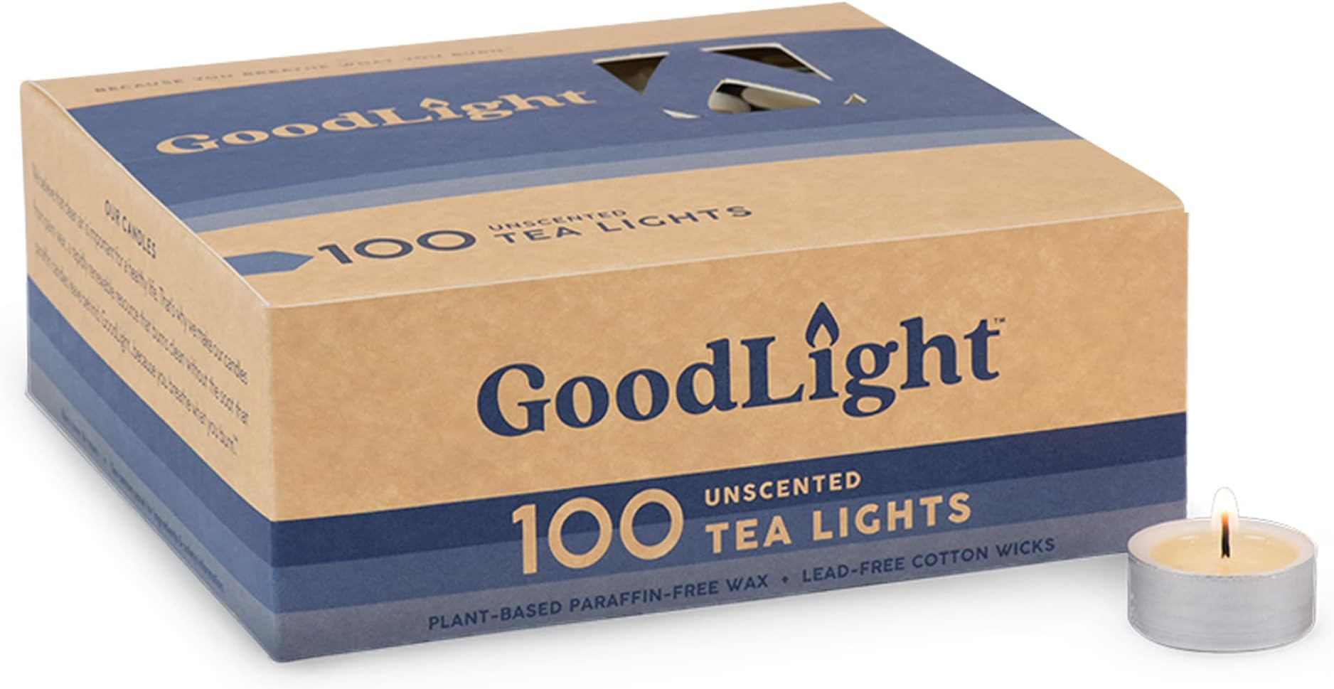 Unscented Tealights Candles Bulk Soy Tea Lite Candles Long