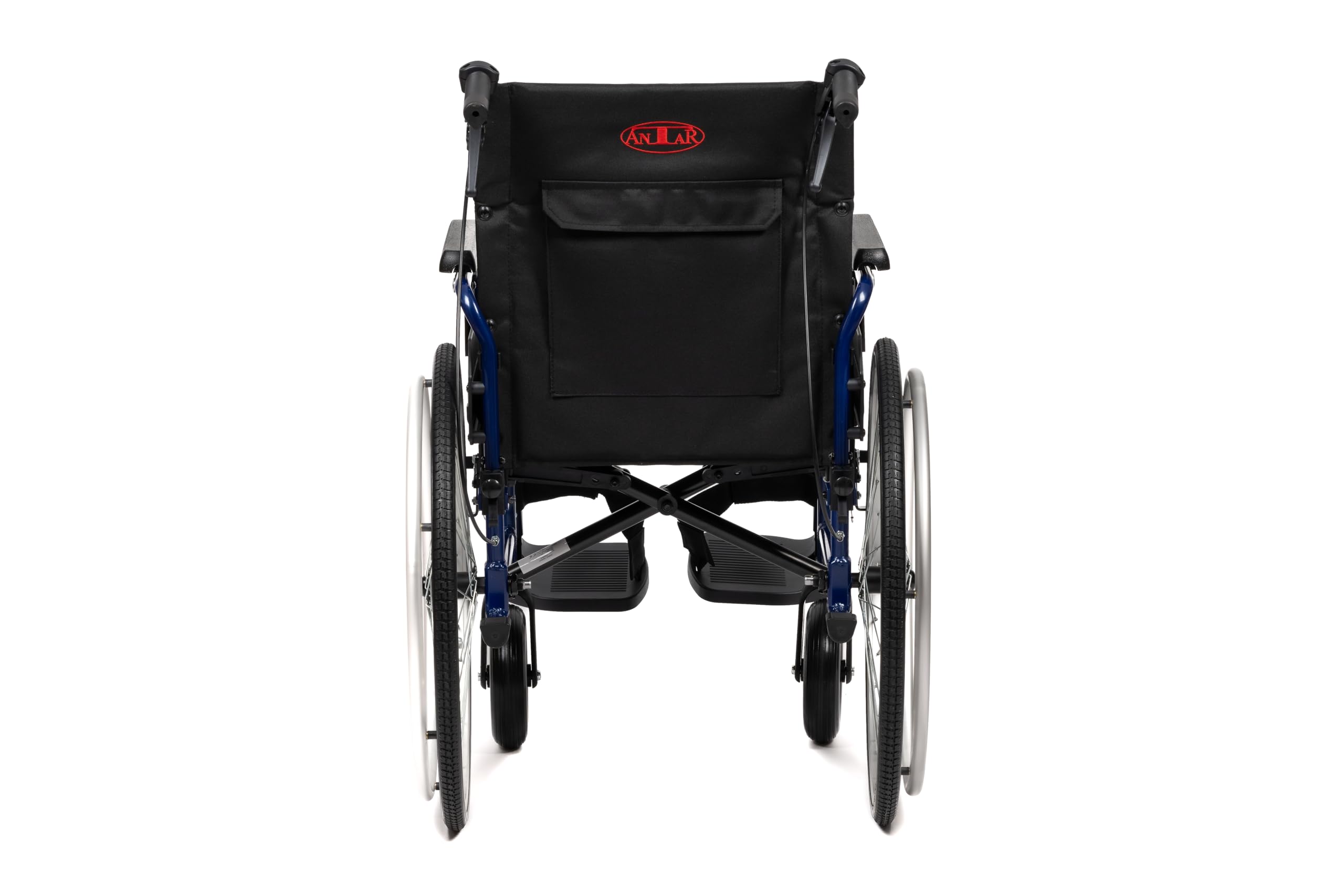 Antar AT52303 aluminiowy wózek inwalidzki, szerokość siedziska 51 cm