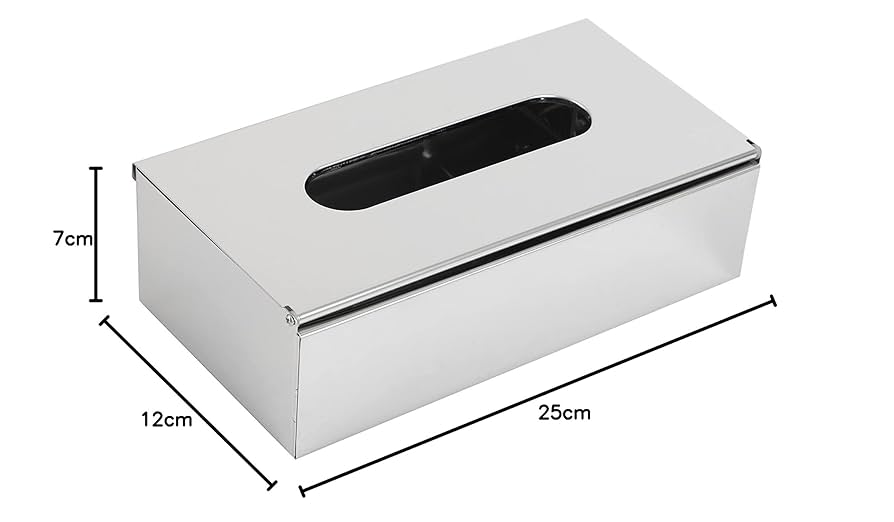 ステンレススチール ティッシュボックス Amazon｜ステンレス製のシンプルなティッシュボックスカバー