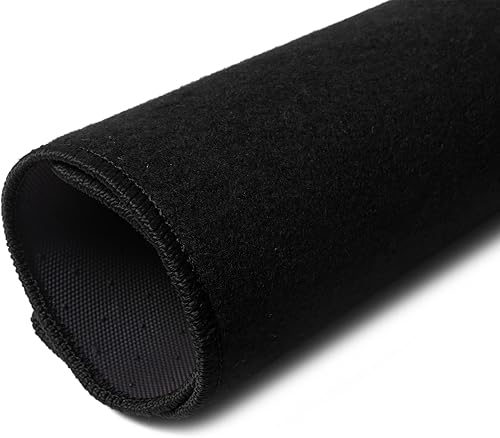 Miniatura 7 de IKON MOTORSPORTS, Alfombrillas de nailon para automóvil compatibles con Jeep Cherokee 4DR 2014-2023, alfombras negras de automóvil de pasajeros