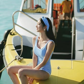 Amazon | 水着 ワンピース レディース 体型カバー オールインワン