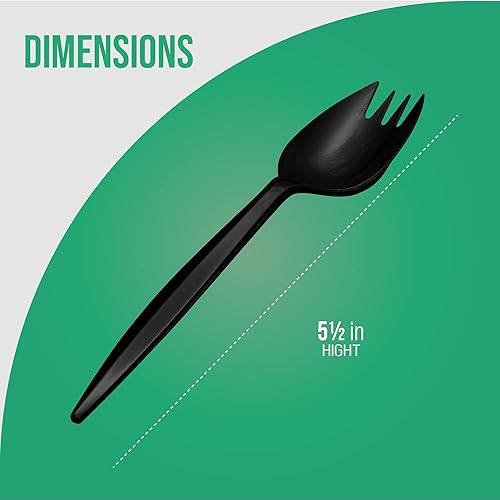 Miniatura 85 de 1,000 tenedores desechables de plástico a granel blanco de peso medio cubiertos desechables cubiertos de plástico tenedor