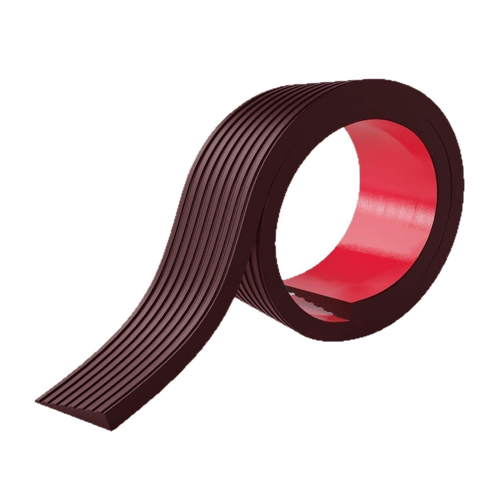 Rampe de porte biseautée en PVC noir : finis les trébuchements au seuil