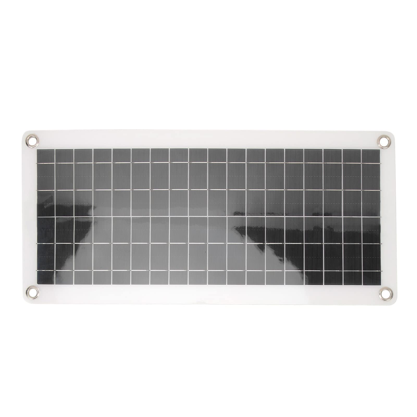 Kit Solare 12 V, Pannello Fotovoltaico in Polisilicio da 30 W con Regolatore 10 A e Inverter 220 W, Caricabatterie per Barca, Camper e Sistemi Elettrici Fuori Rete