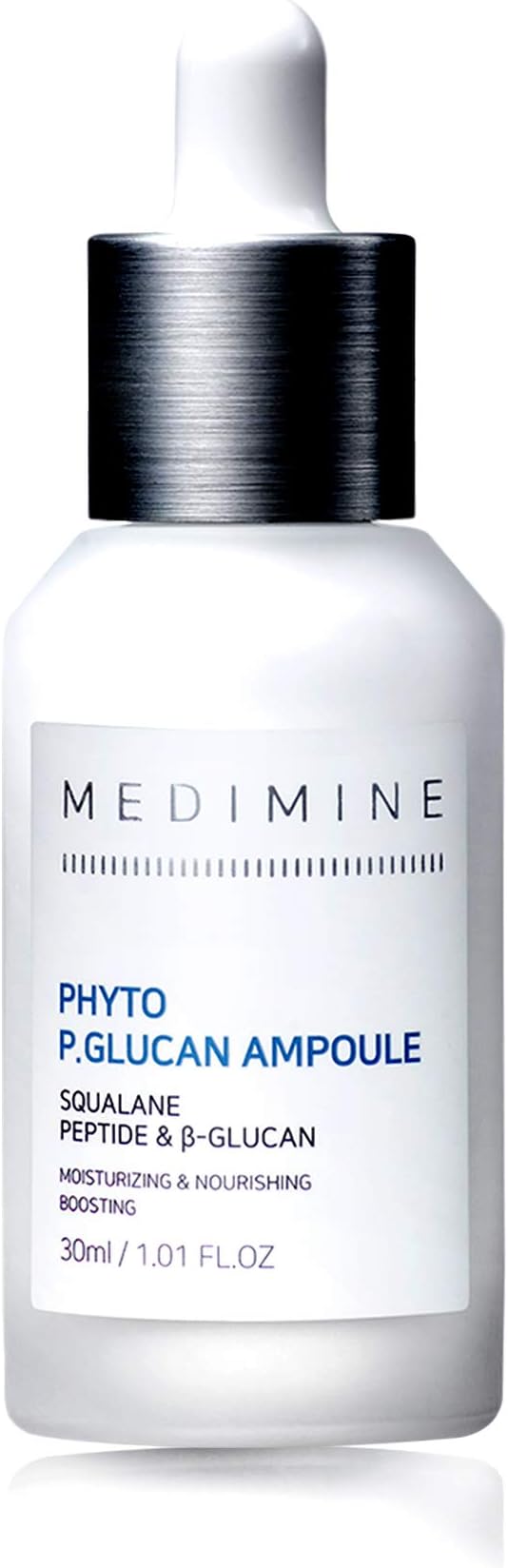 MEDIMINE_Phyto Ampule hyaluronic acid 30mL - natural serum with hyaluronic acid, hydrating face serum, blemish control, pore vacuum,