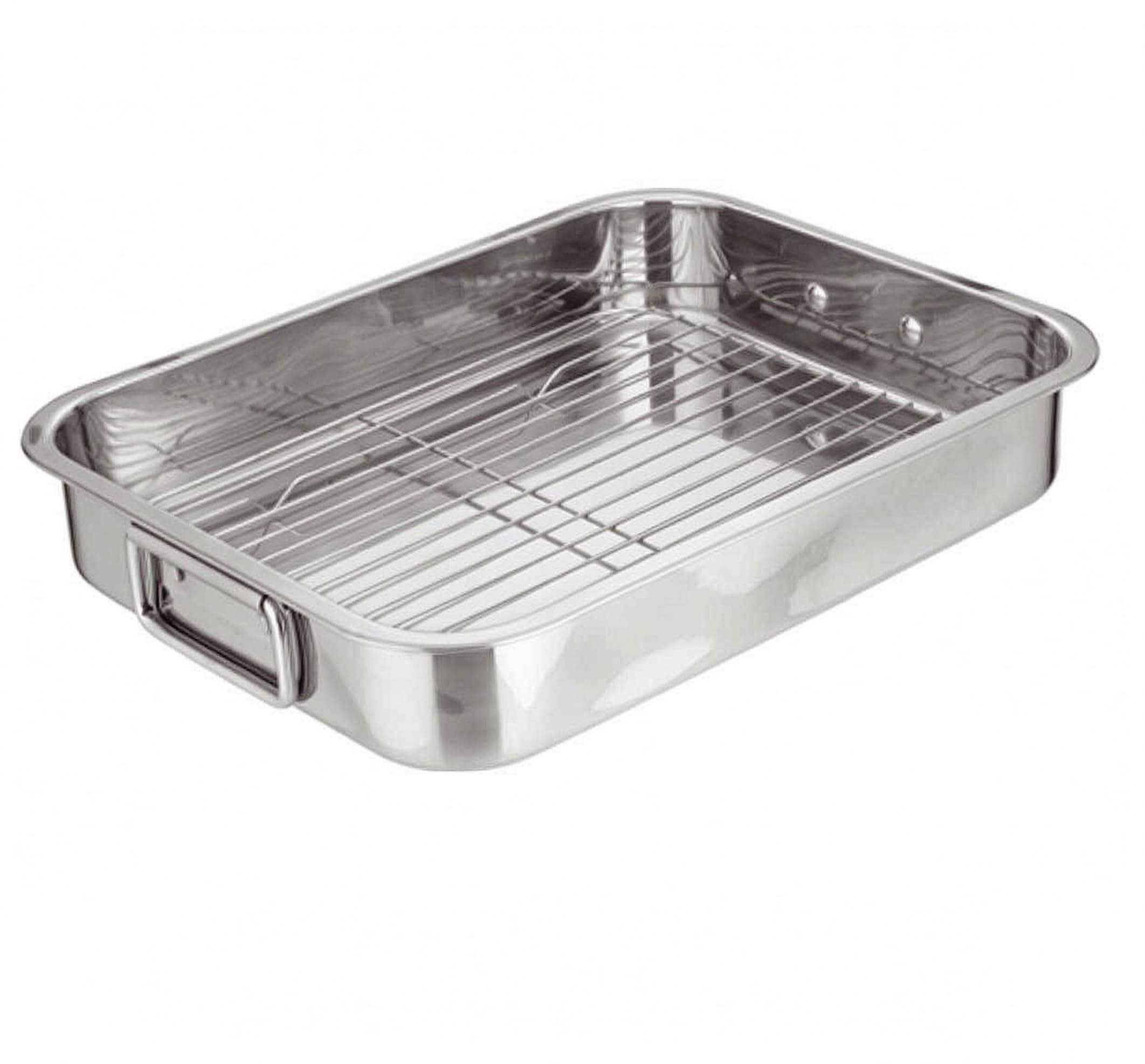 Teglia quadrata per alimenti, adatta per,42x32x6.5 cm