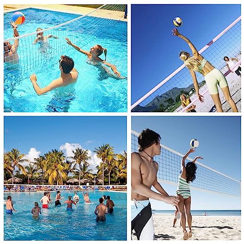 Filet De Volleyball Professionnel 32' X 3' - Polyester Résistant - Intérieur/Extérieur - Neuf