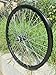 26 inch Heavy Duty Bicycle Front Wheel Rim 10 Gauge 36 Spokes, Double Wall Aluminum Alloy Cycling Wheel, 26