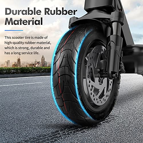Htbcchb 80/65-6 Scooter Tire Off-Road, 10 Inch Replacement Thickened Pneumatic Tyres 80/65-6 For Electric Scooter E-Bike Tires Inner Tubes For Motorcycle (City Road) #TOP1