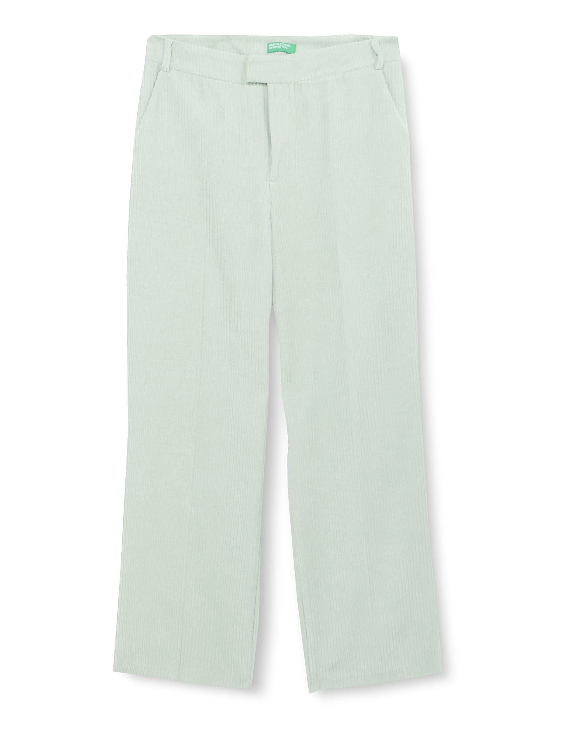 United Colors of Benetton Trousers 48TFDF02B, Sage Green 0L2, 48 Woman