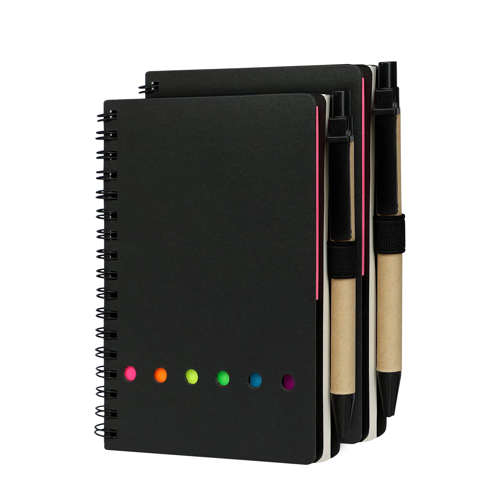 Amazon.co.jp: A6 ポケットノート ミニ メモ帳 2セット 小型 付箋 手帳