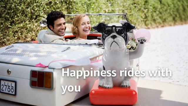Amazon.com: Mugast Solar Powered Waving Dog Decors,Cute Welcoming