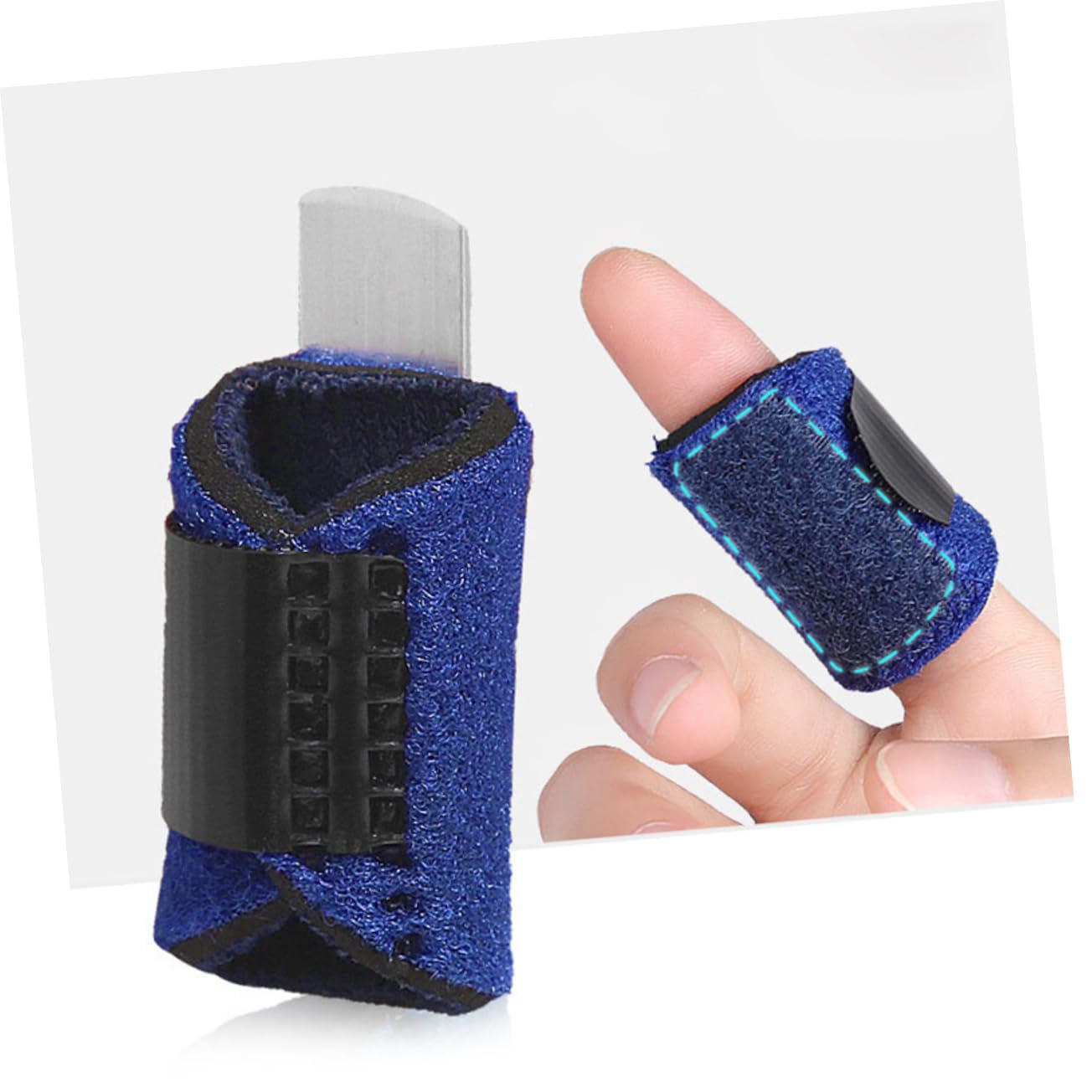 Didiseaon Finger Brace Belt Fixation Covers for Night or Day Breathable Sturdy