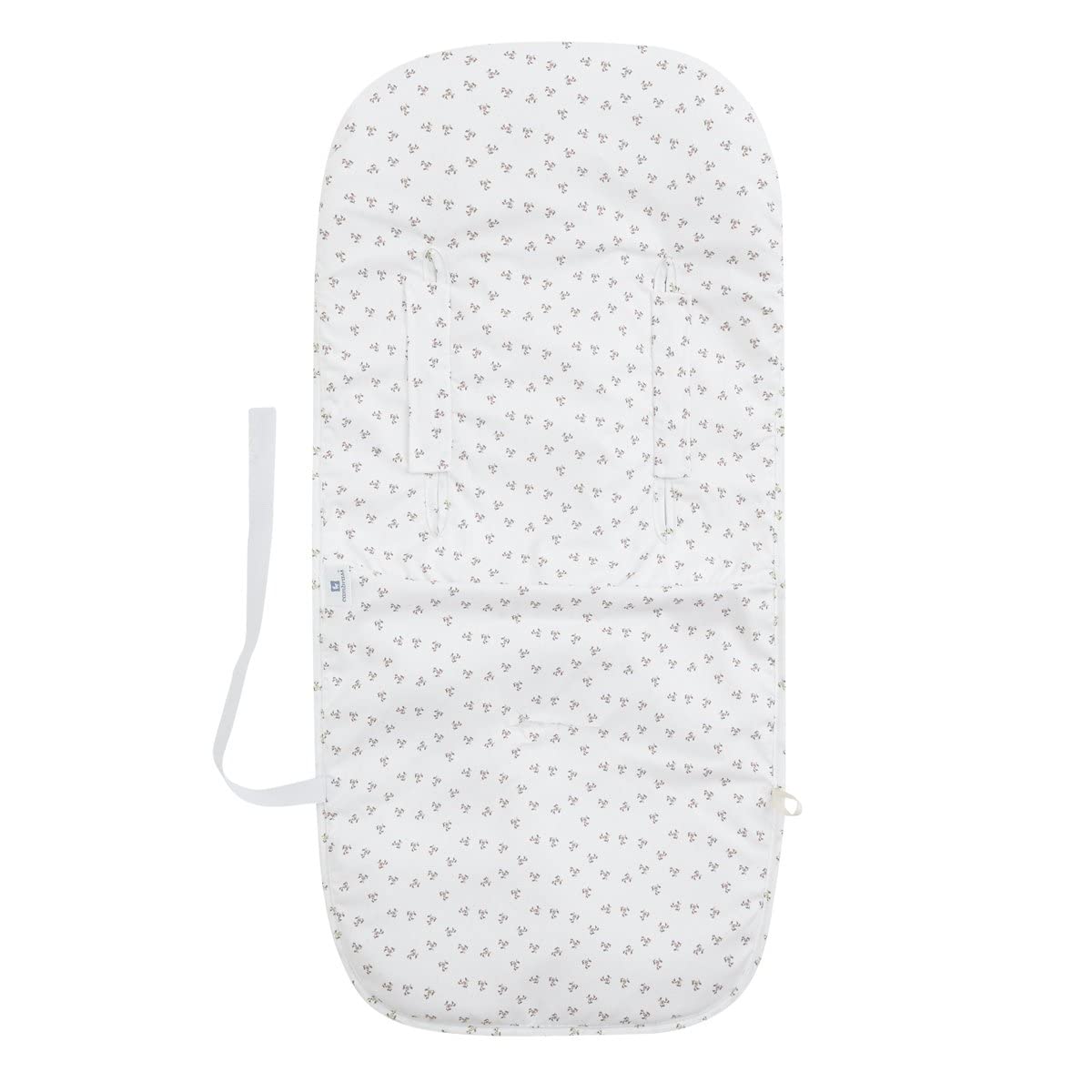 Cambrass - Colchoneta silla de paseo reversible - Funda reversible para carrito - Sensitive Beige 42x98x1 cm