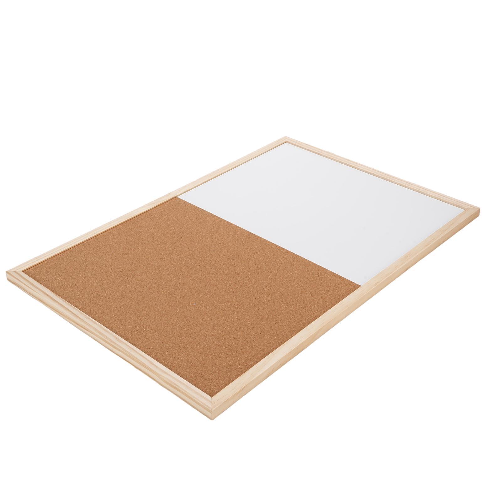 Tablica Korkowa Magnetyczna Suchościeralna 40x60cm Samonaprawiająca się Tablica ogłoszeń z ramą z Litego Drewna do Akademików w Biurze Domowym