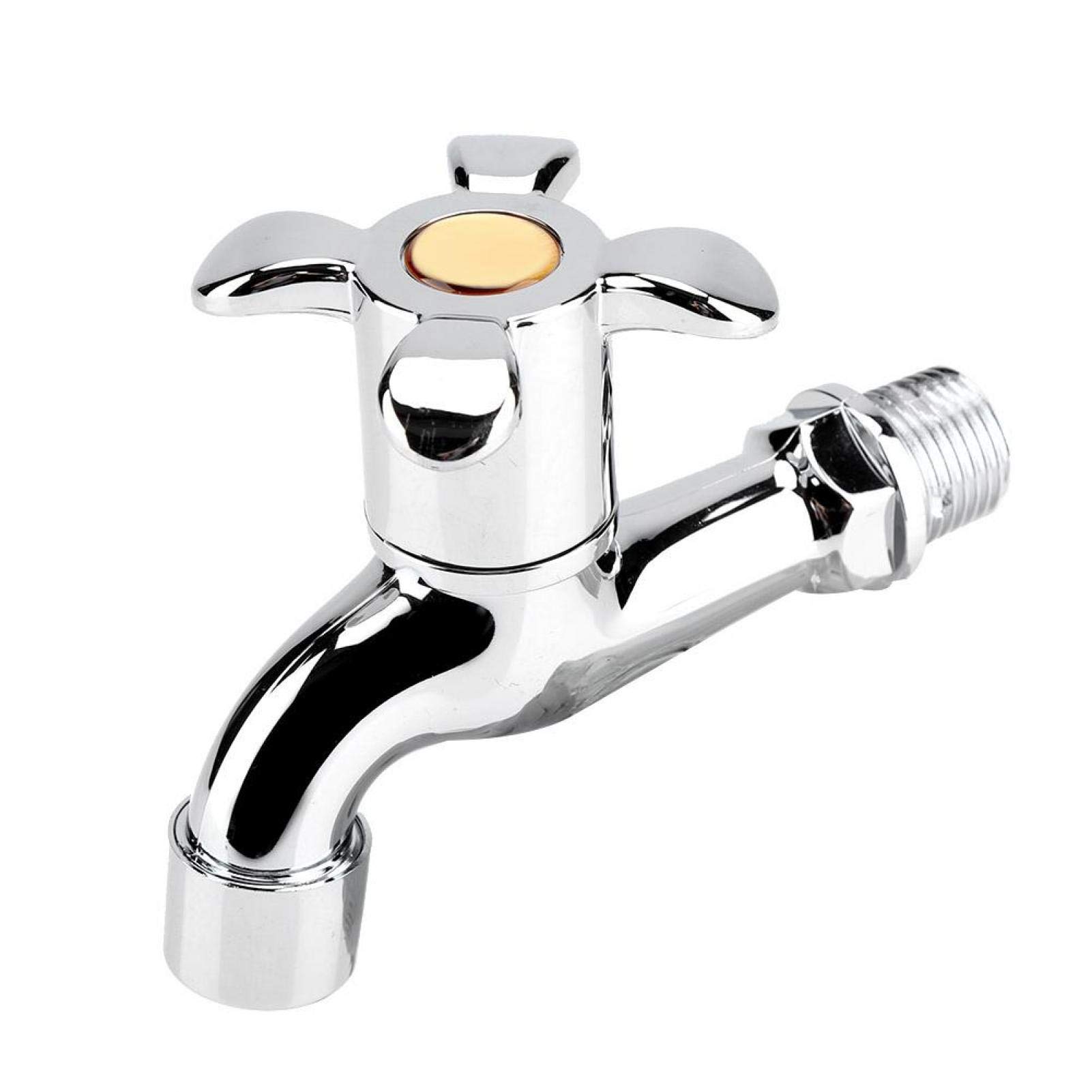 Washbasin Faucet Sink Faucet Faucet with Single-Outlet and Handle Suitable for Washing Machine Faucet Kitchen Sink Bathroom Bathtub — view 7