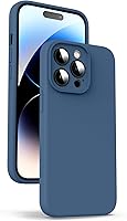 Vista 44 de Funda Supdeal de silicona líquida para iPhone 14 Pro Max - [Protección completa de la cámara] [Forro de microfibra suave antiarañazos] Funda