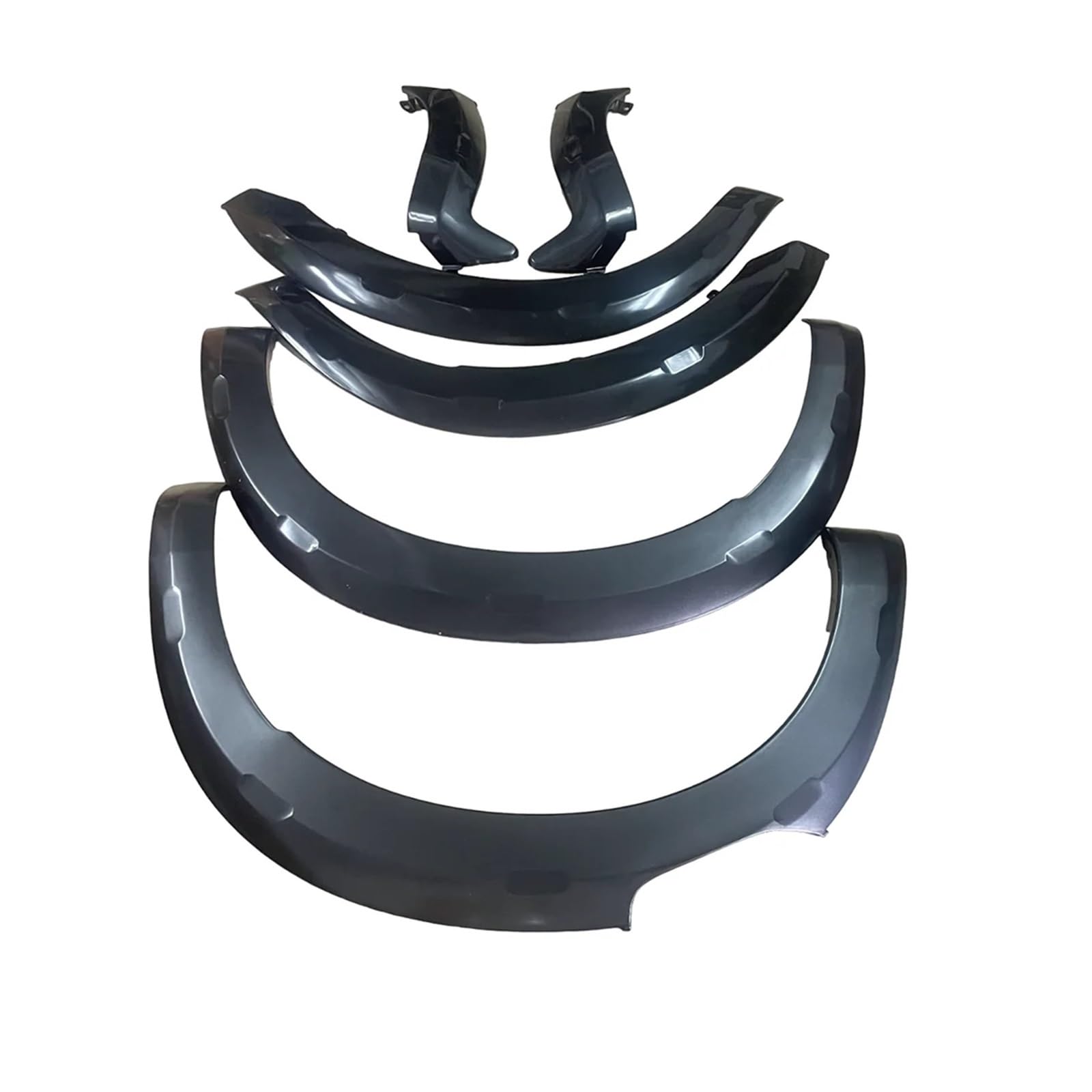 DUKE4WD Fender Flares Wheel Arch Glossy Mudguards Compatible with Isuzu Dmax 2021 2022 2023 Mudguard Double Cabin Car Accessories