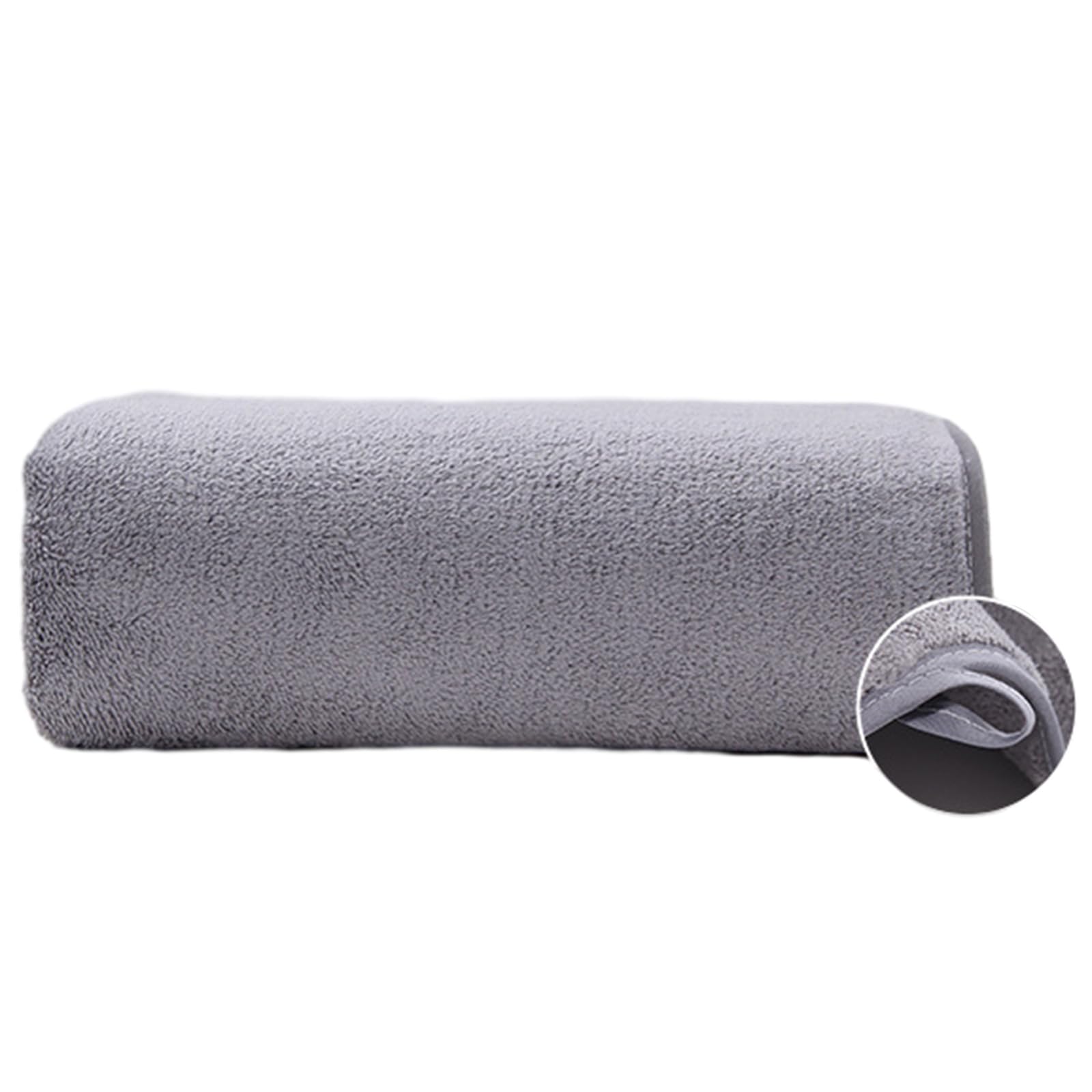 Elnwnnkc Velvet Large Bath Towels Super Absorbent, Soft Travel and Sports Towels Coral Velvet Bath Towel