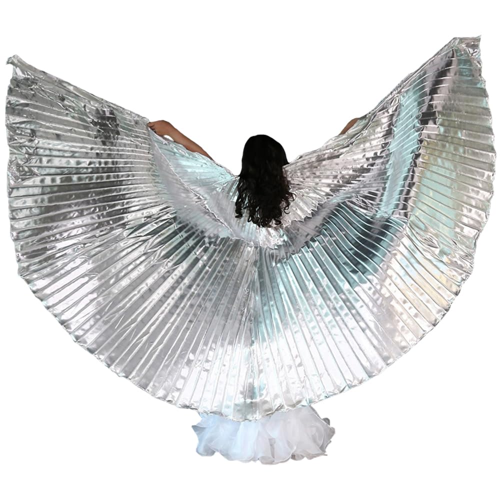 Nimiman Belly Dance Wings for Children Kids Belly Dance Costume Wing with Sticks