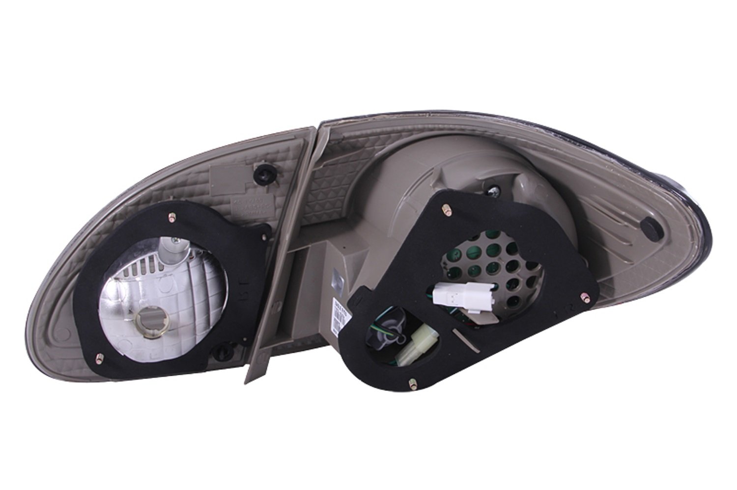 AnzoUSA 321270 Red/Smoke LED Taillight for Toyota Corolla - 4 Piece - (Sold in Pairs)