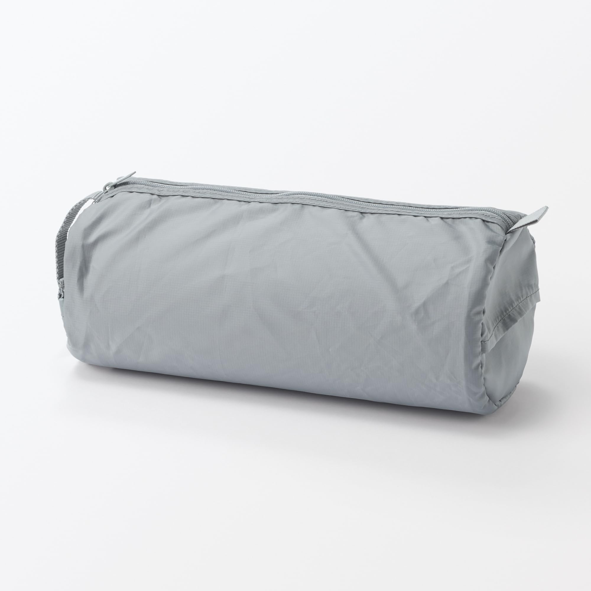 MUJI 84920769 Polyester Folding Sorting Case, Cylinder, Gray, S