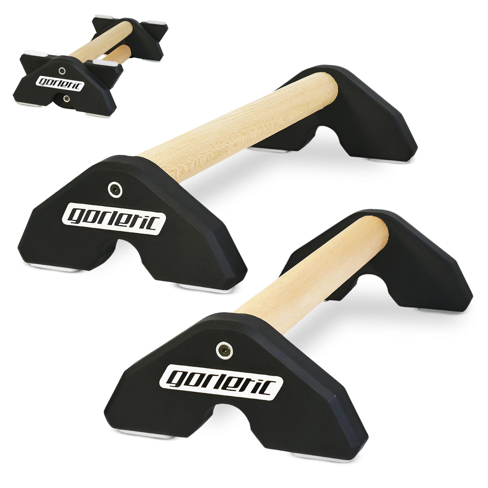 Paralelas de Calistenia LowFit PRO Gorletic – Paralelas de gimnasia, Fácil Transporte, Testadas por atletas, Diseño Premium magnetico