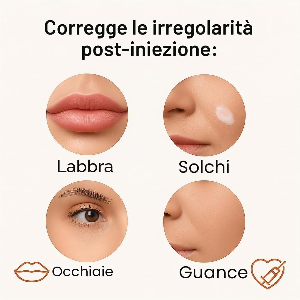 SoftFil Topilase – Trattamento dermo-regolatore post filler – Corregge eccessi e imperfezioni da acido ialuronico – Effetto lenitivo – 100% naturale – Sicuro, senza iniezioni – Flacone 3 ml