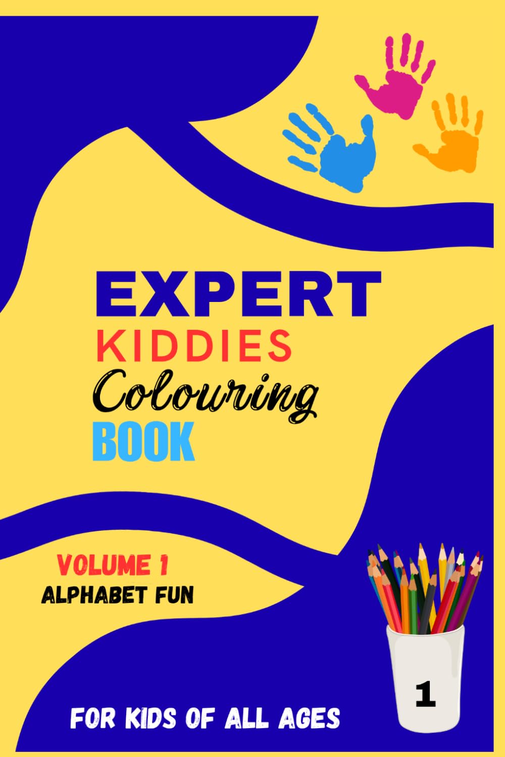 Expert Kiddies Coloring Book: Alphabet Fun