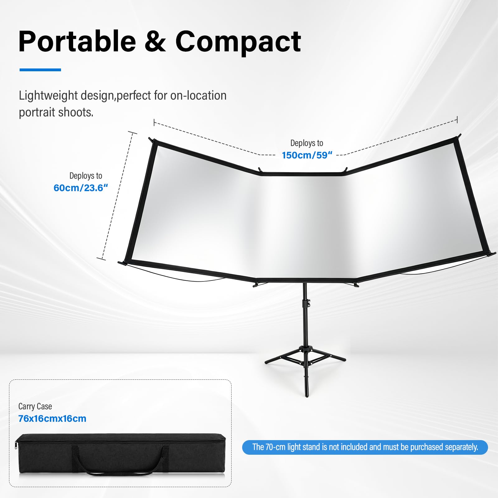 Soonpho KC-155 zakrzywiony reflektor