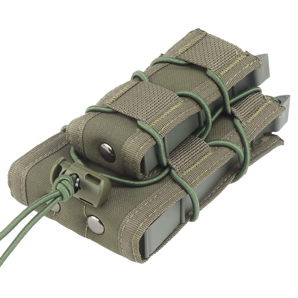 Amazon | HSGI TACOタイプ 5.56&9mm TWIN マガジンポーチ RG | ダンプ