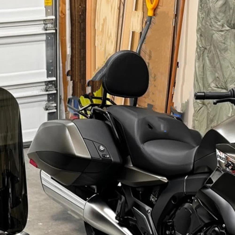 Etagère Bagages Moto pour BMW K 1600 B K1600 K1600B 2018-2024 Dossier Passager Sissy Bar avec Porte-Bagages pour Moto(Sissy Bar)
