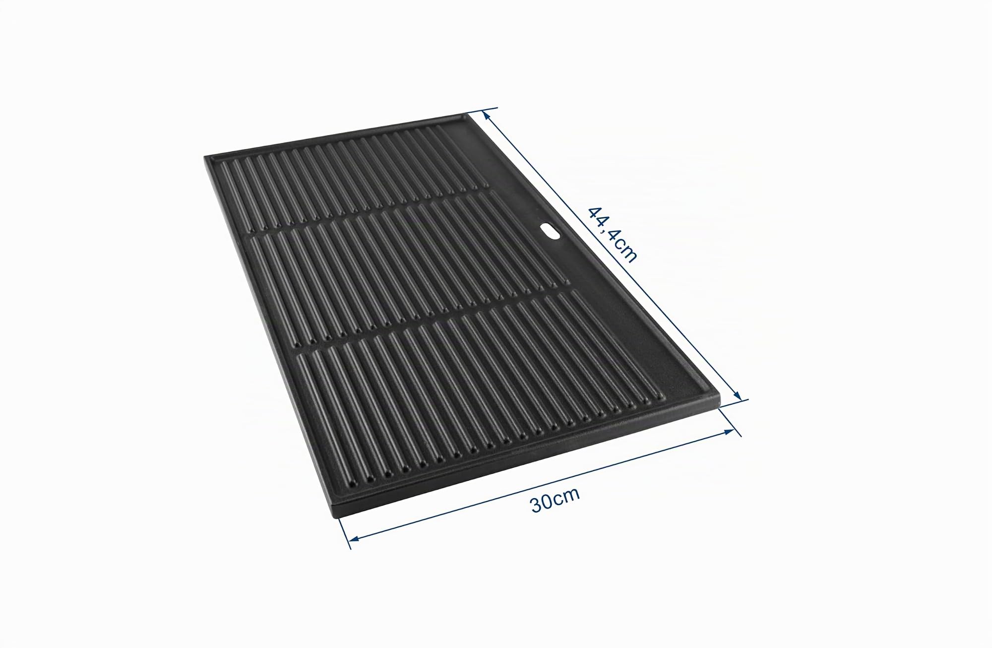 Gusseisen-Grillplatte (Wendeplatte) 44,4 x 30 cm, emailliert für Weber Spirit E310/E320 von Ihrem Grillrostprofi