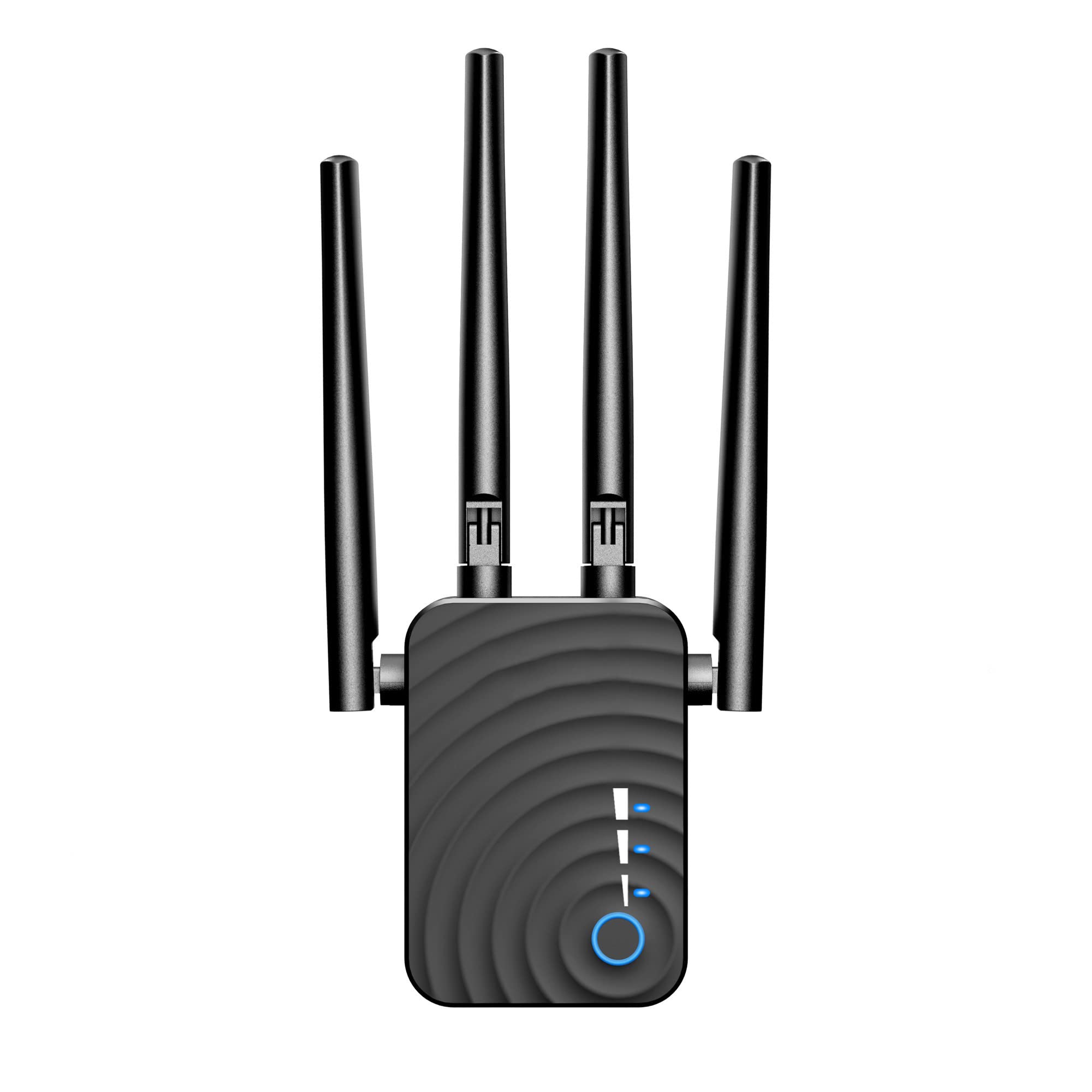 1200Mbps WiFi Range Extender, Covering up to 5000 Square feet -35 Devices with 4 Band Antennas Complies 802.11a/b/n/g/ac WiFi Extender