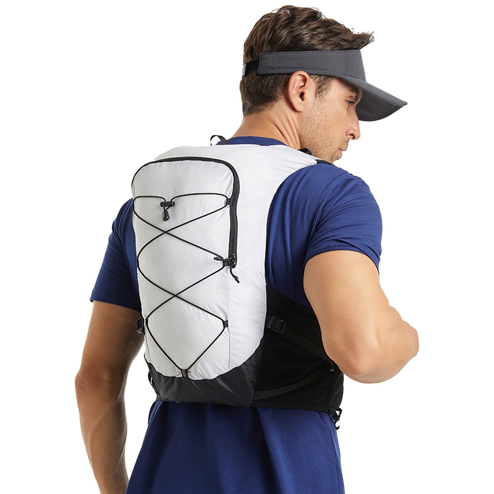 Outdoor Sports Trail | Running Backpack Sports Trail - Cycling Hydration Packs Stable & Soft Hydration Pack for Outdoor Sports