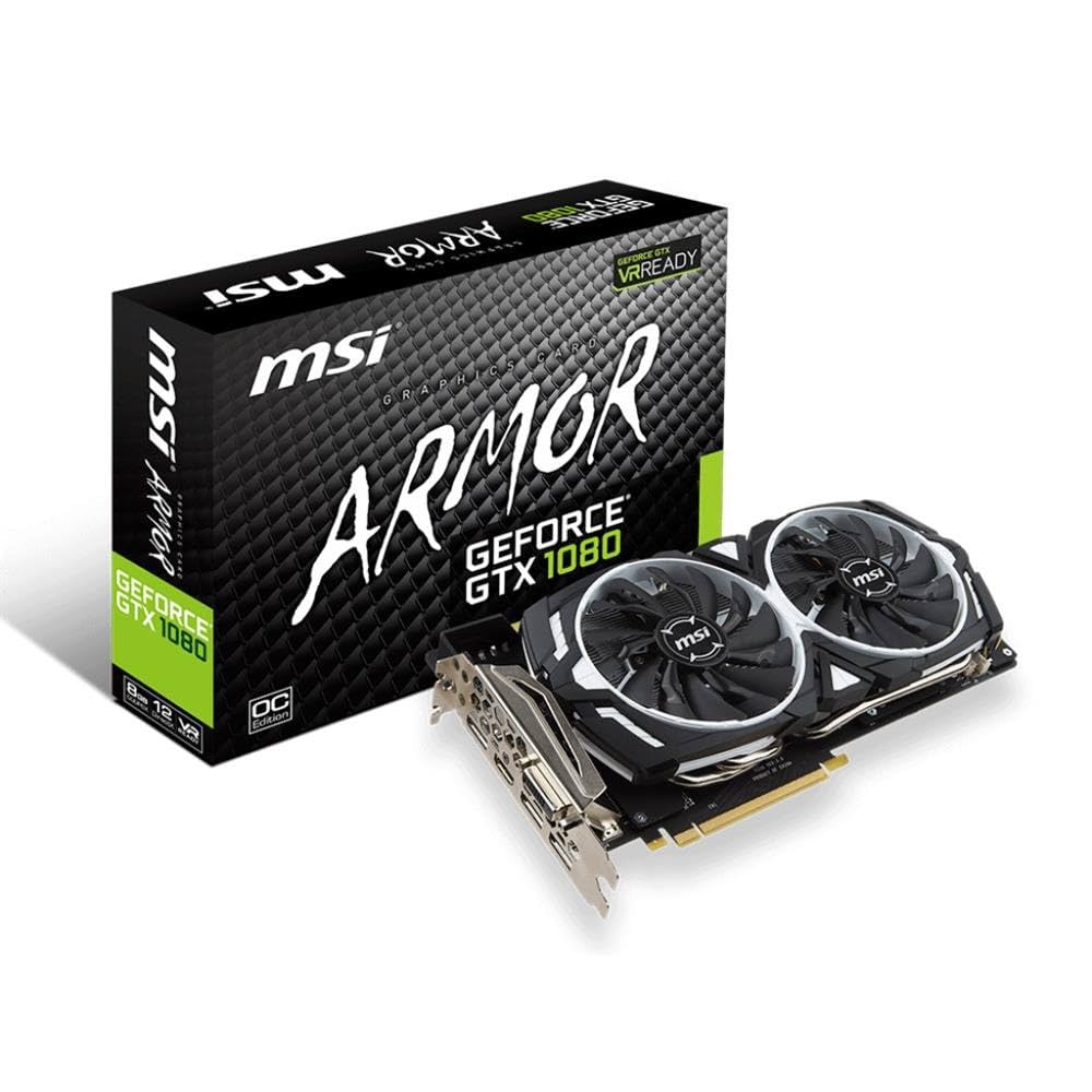 MSI Armor 2X グラフィックボード Amazon | MSI Armor2Xクーリングシステム搭載 GEFORCE GTX 1080