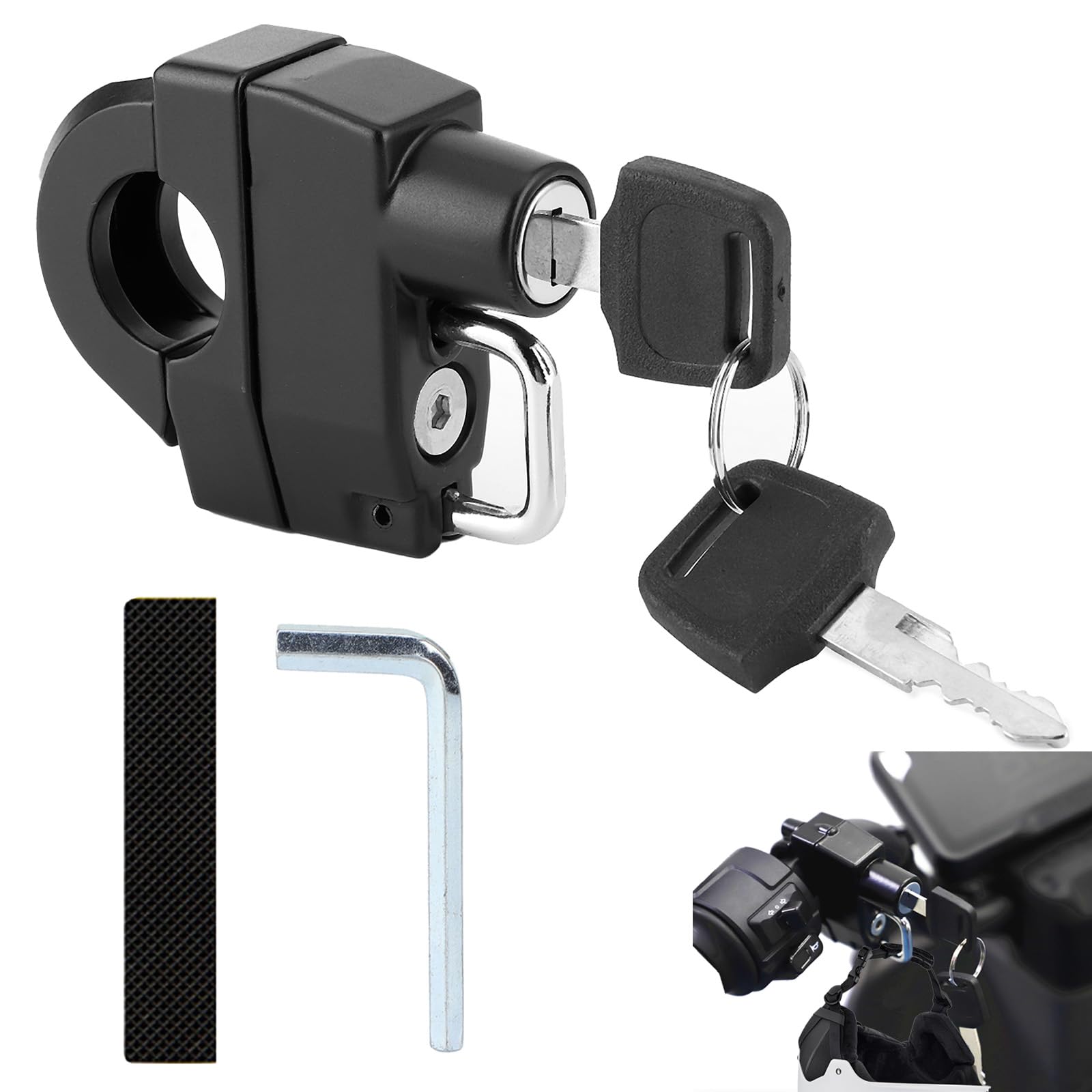 EBTOOLS Casco integrale di sicurezza per motociclisti con lenti doppie