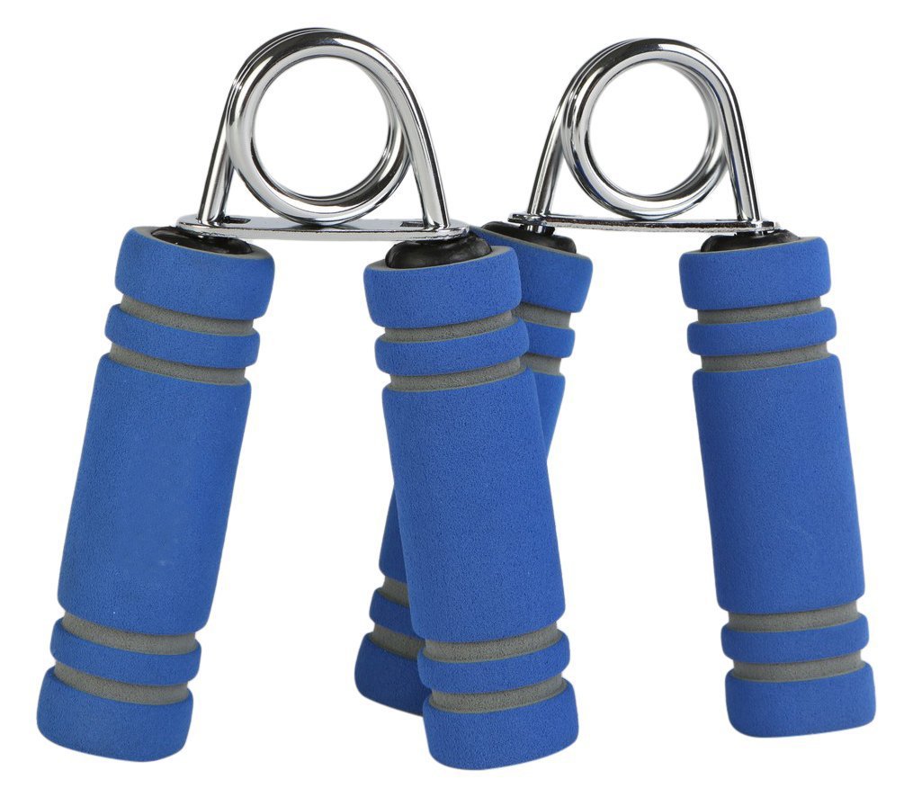 Simran Sports Foam hand Gripper Blue Pack of 2 (A39)